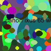 canon ixus 65 webcam